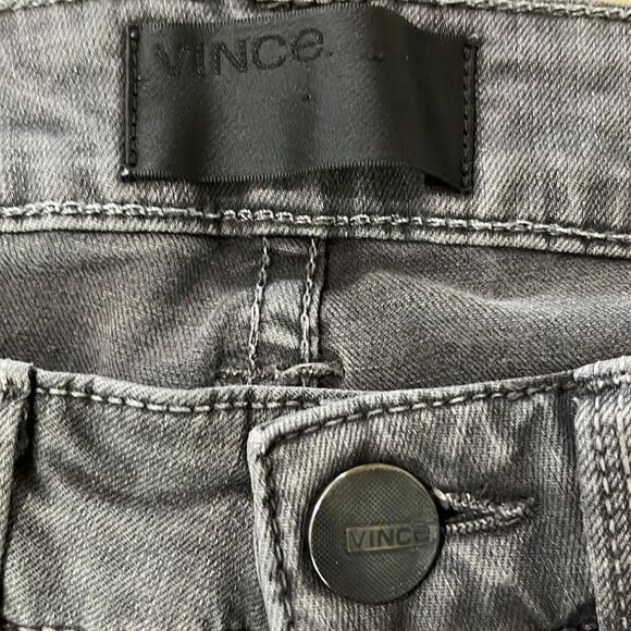 Vince Skinny Stretch Jeans in Charcoal Size 27 - Picture 8 of 12